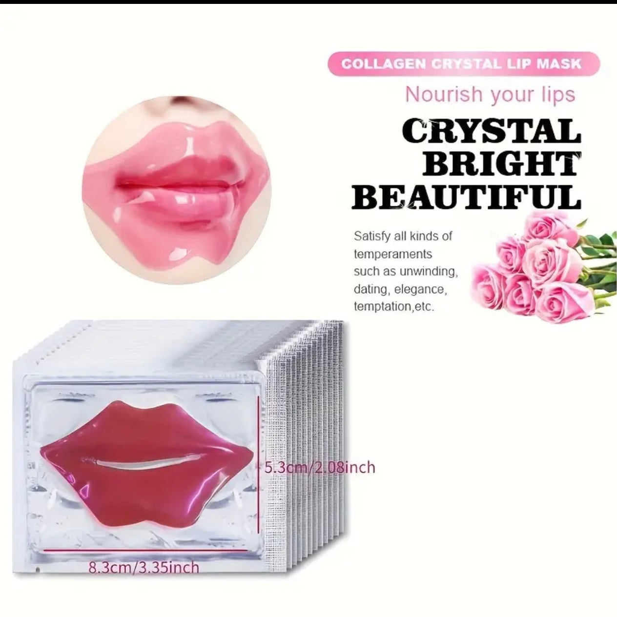 CRYSTAL LIP MASKS