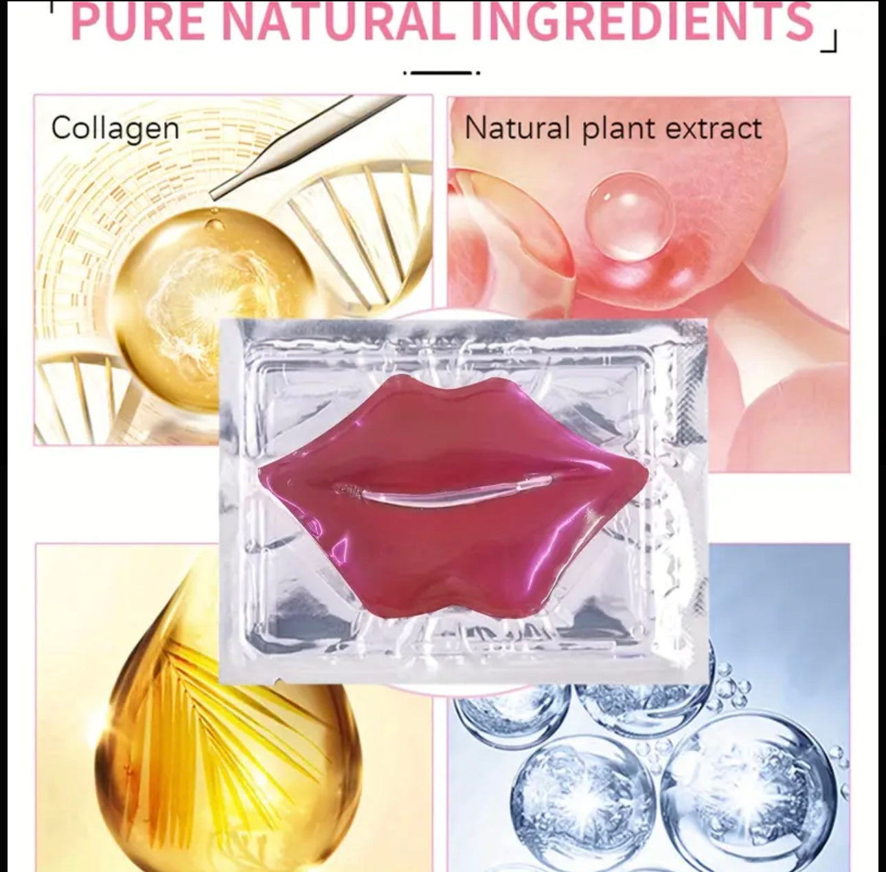 CRYSTAL LIP MASKS