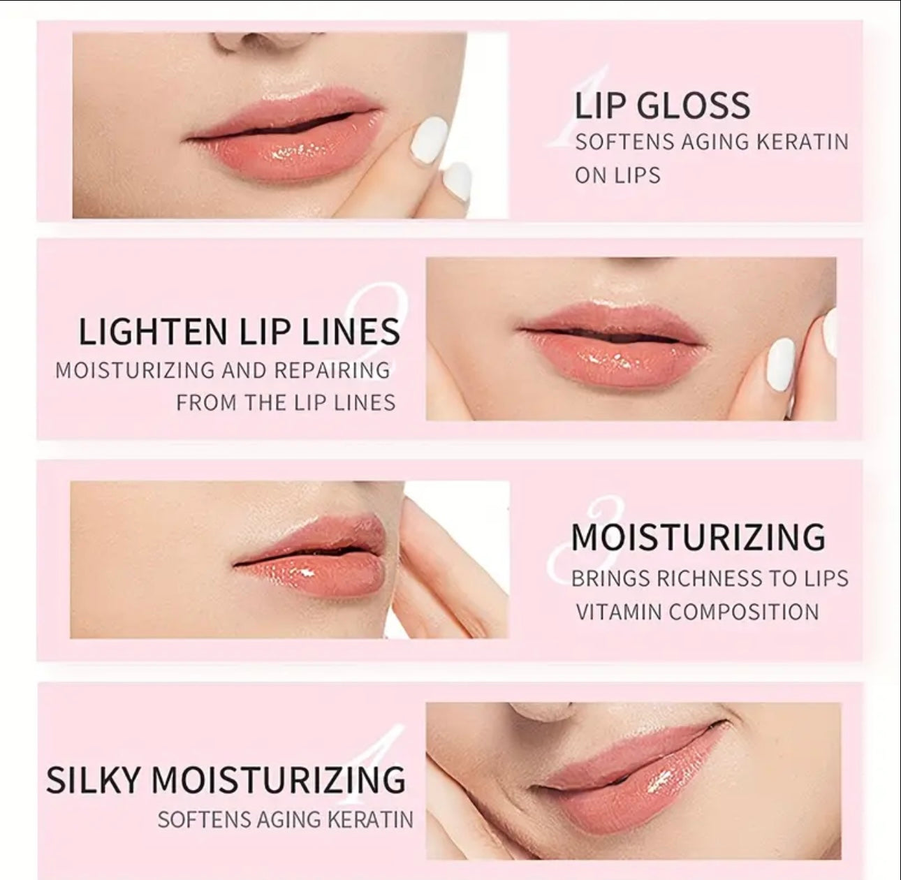 CRYSTAL LIP MASKS