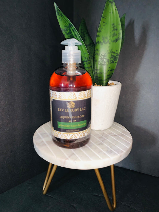 MIDNIGHT CEDARWOOD LIQUID HAND SOAP