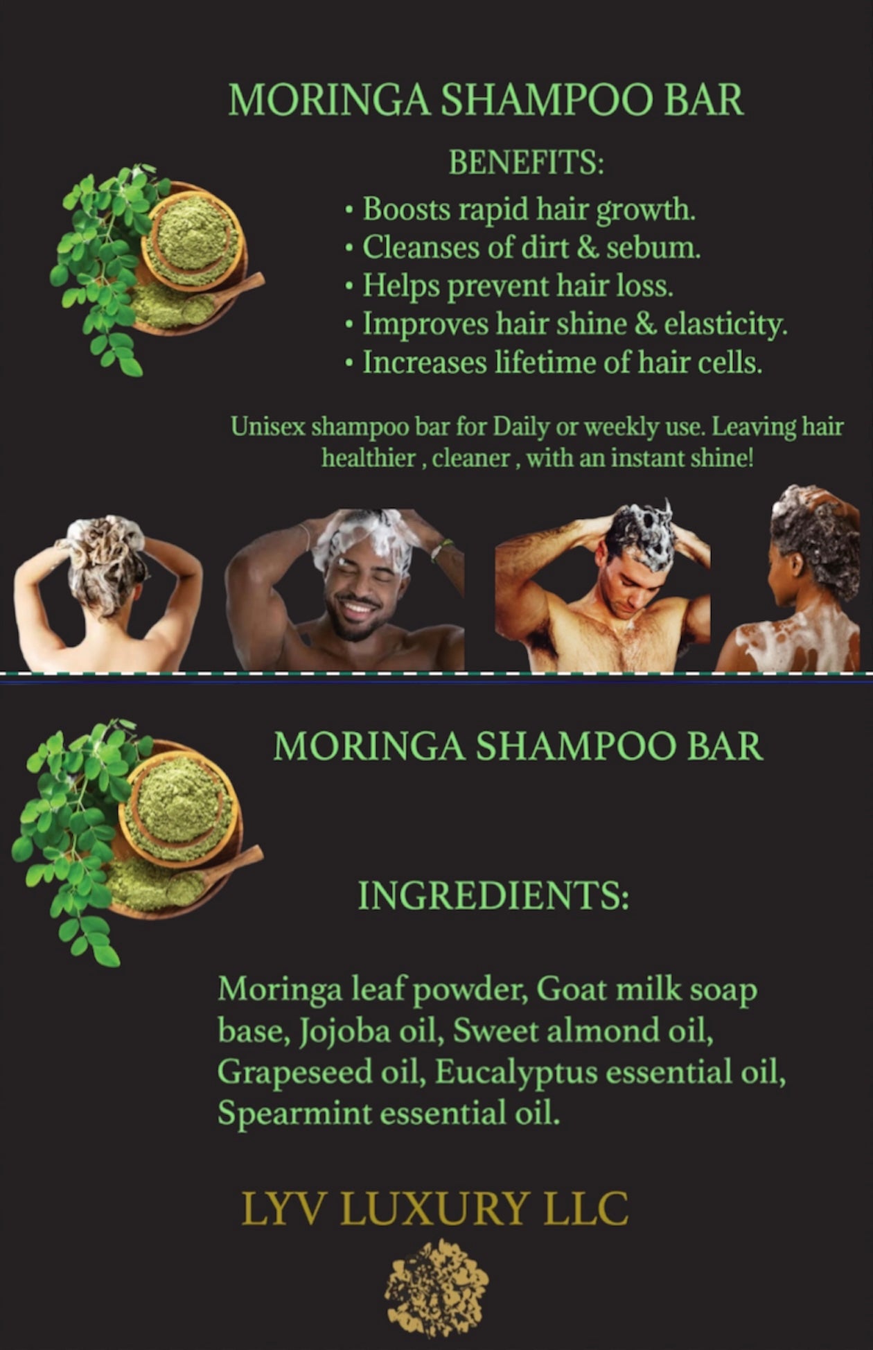 MORINGA SHAMPOO BAR