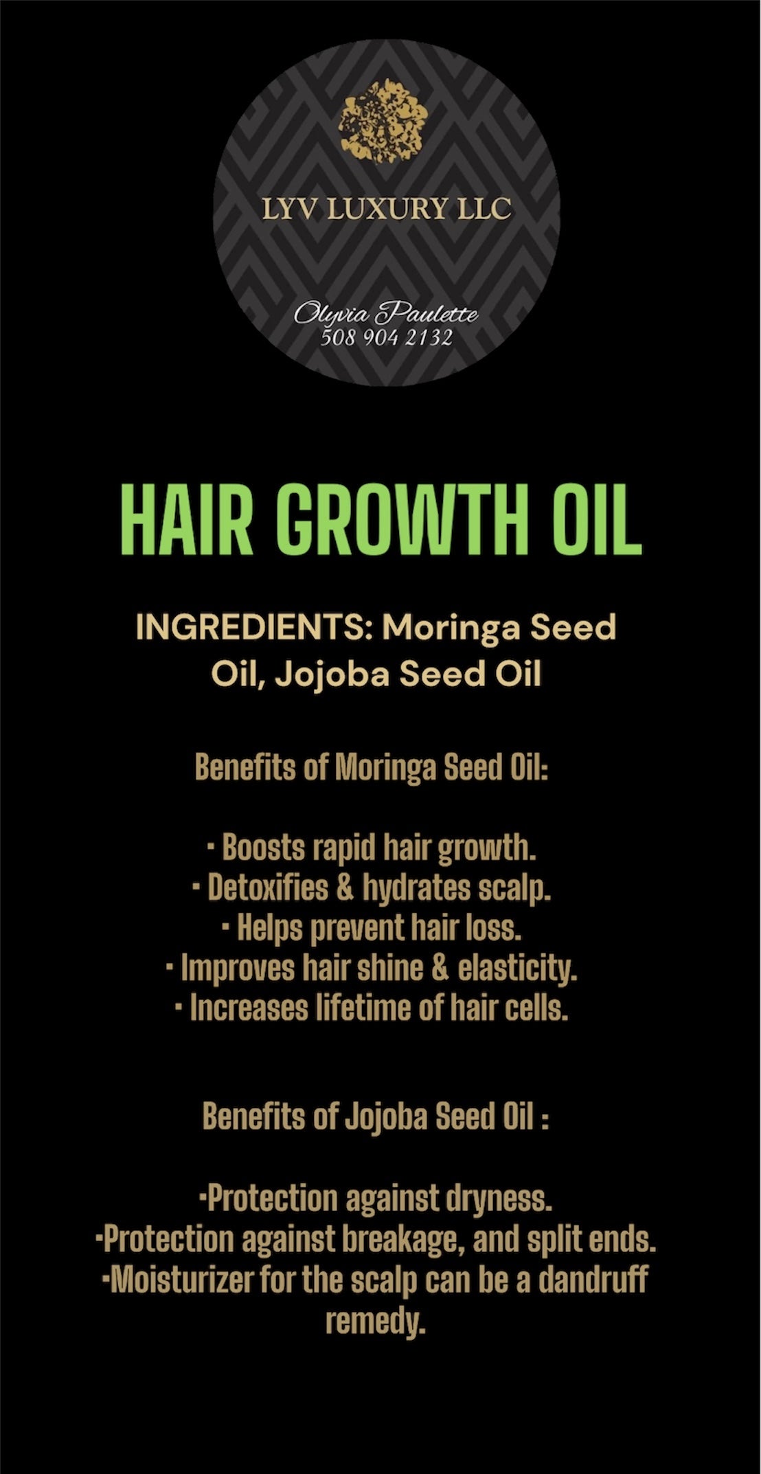 HAIR GROWTH OIL